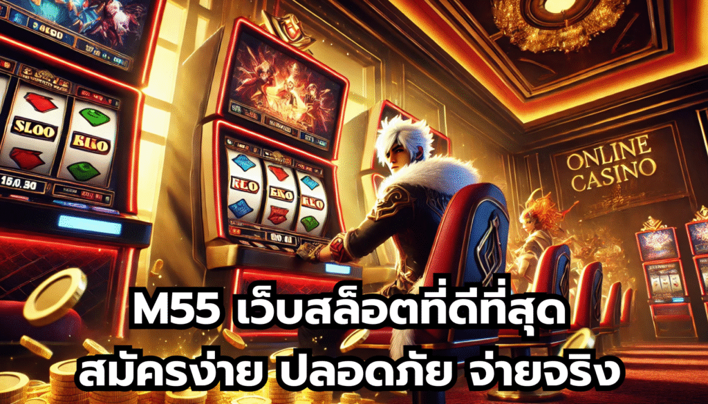 M55 เว็บสล็อตที่ดีที่สุด สมัครง่าย ปลอดภัย จ่ายจริง